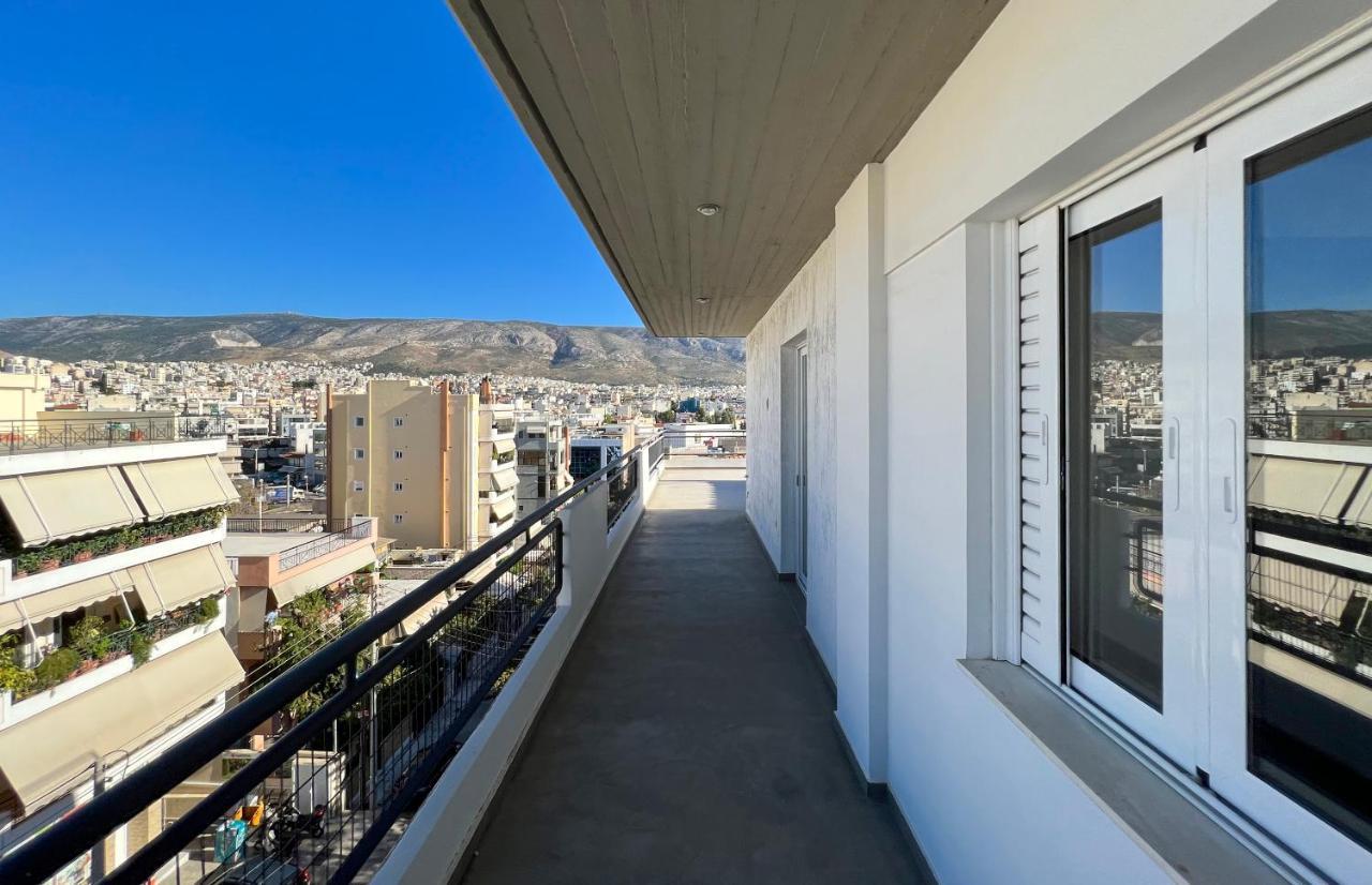 Panoramic Cityscape Maisonette In Agios Dimitrios Atene Esterno foto