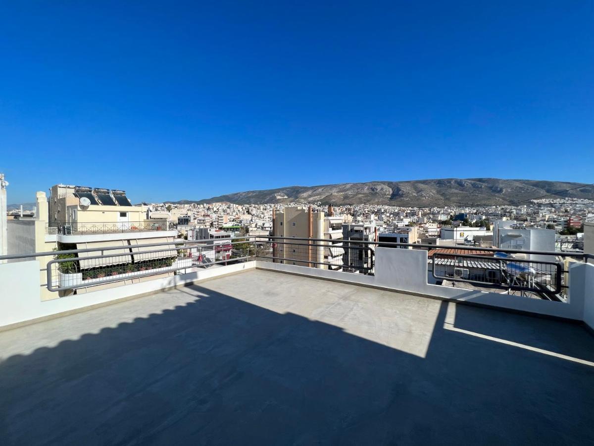 Panoramic Cityscape Maisonette In Agios Dimitrios Atene Esterno foto